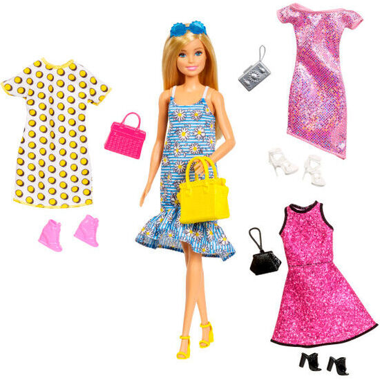Comprar Muñeca Fashionista + 4 Modelos Barbie