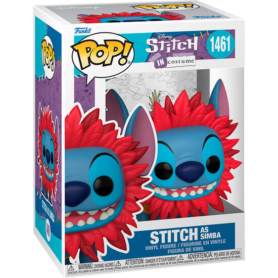 Figura Pop Disney Stitch As Simba