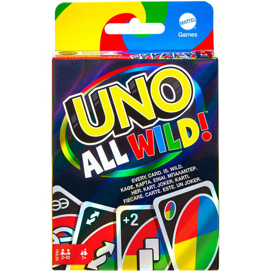 Juego Cartas Uno All Wild!
