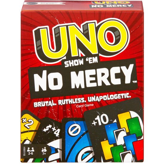 JUEGO CARTAS UNO NO MERCY MATTEL