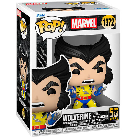 Comprar Figura Pop Marvel Wolverine 50th Anniversary - Wolverine Fatal Attractions