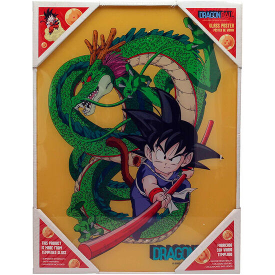 Comprar Poster Cristal Goku Con Shenron Dragon Ball