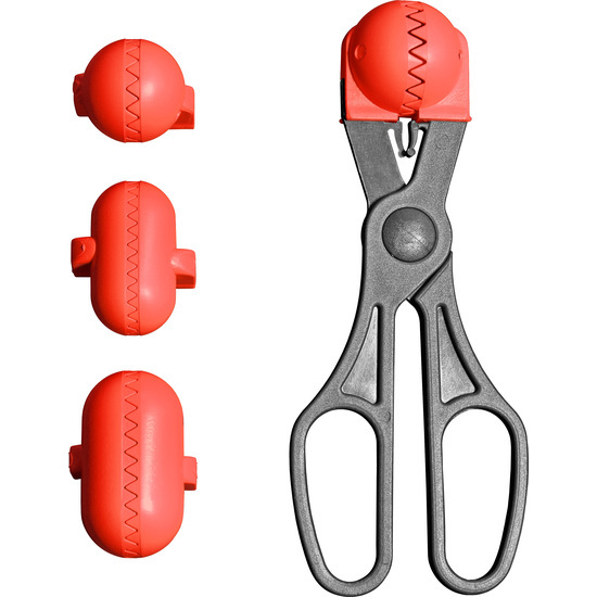 La Croquetera - Utensilio Multiuso Con 4 Moldes Intercambiables - Rojo