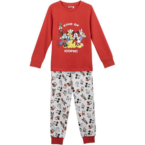 Pijama Largo Single Jersey Mickey