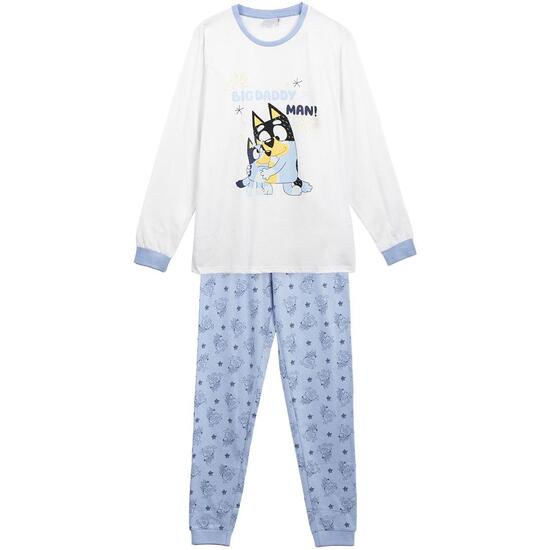 Pijama Largo Single Jersey Bluey