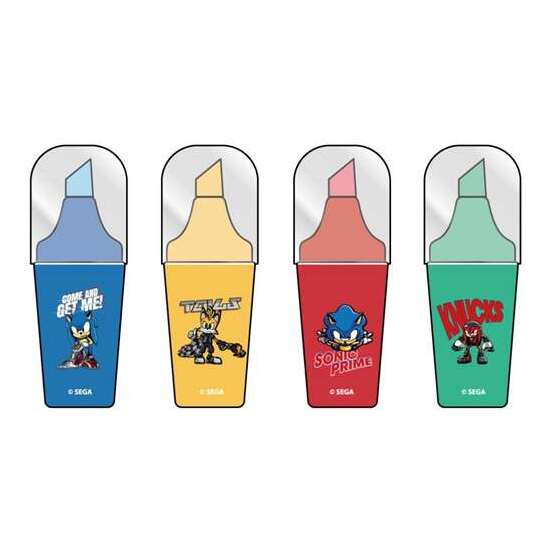 SUBRAYADORES PACK x4 SONIC PRIME