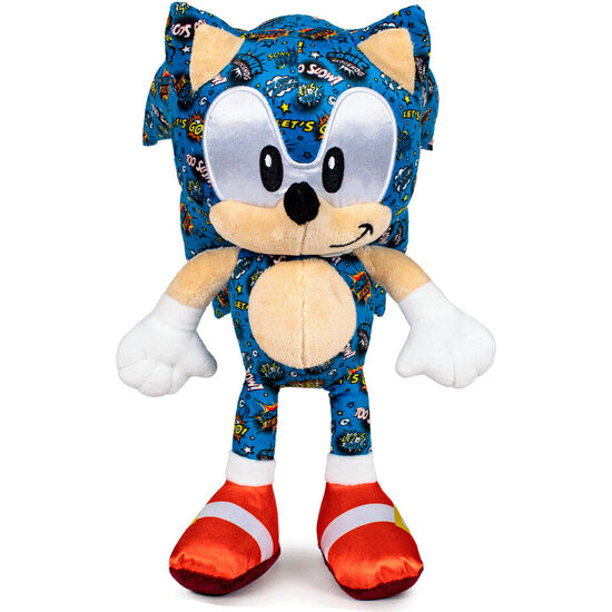 Peluche Sonic Blue Comic Sonic The Hedgehog 30cm