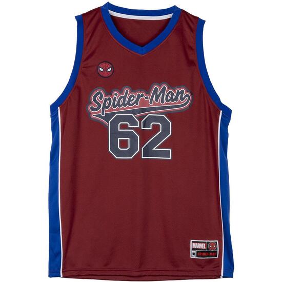 Camiseta Corta Basketball Spiderman