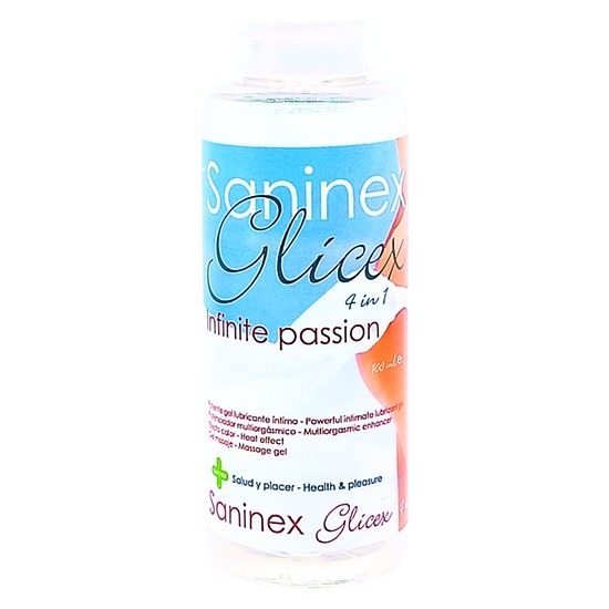 Comprar Saninex Extra Lubricant Glicex 4 In 1 Infinite Passion 100ml