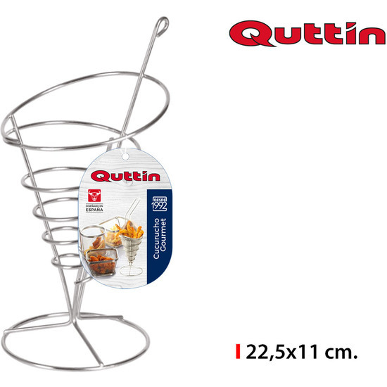Comprar Cucurucho Gourmet 22.5x11cm Quttin