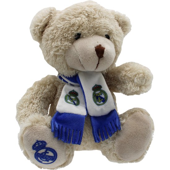 PELUCHE OSITO BUFANDA REAL MADRID 20CM CYP BRANDS