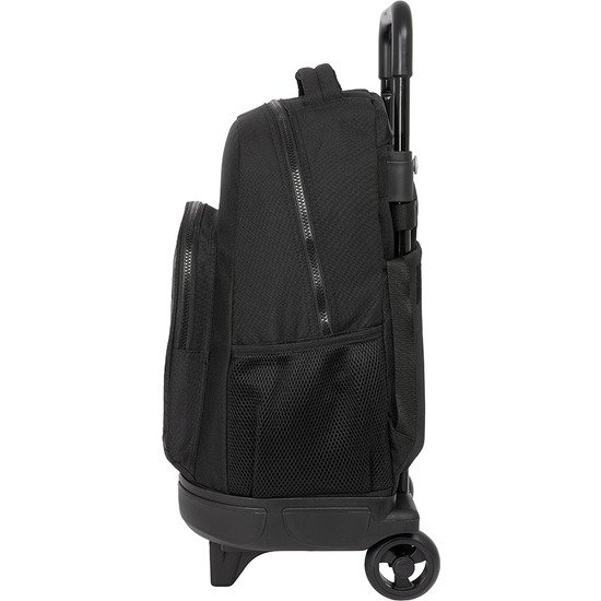 MOCHILA GDE. C/RUEDAS COMPACT EXTRAIBLE F.C.BARCELONA  BLACK
