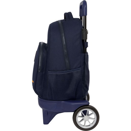 MOCHILA GDE. C/RUEDAS COMPACT EVOL. EXT. REAL MADRID 2ª EQUIPACION 24/25