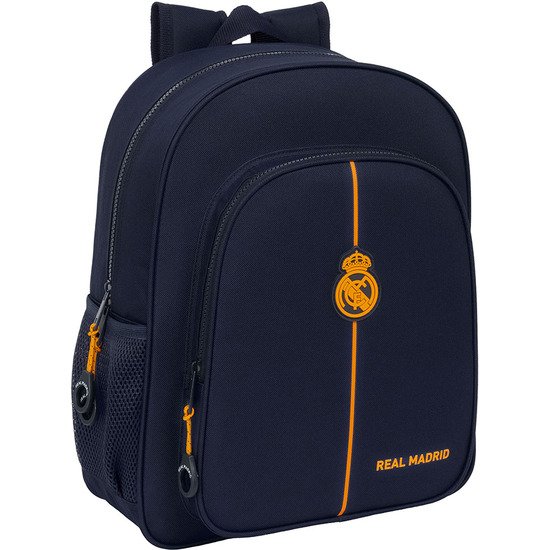 MOCHILA JUNIOR ADAPT.CARRO REAL MADRID 2ª EQUIPACION 24/25 SAFTA