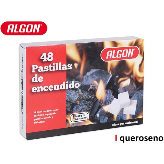 Comprar Pastilla Encender Fuego 48pcs Algon