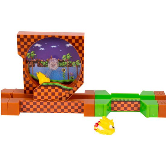 PLAYSET SUPER SONIC DELUXE GO GO RACERS SONIC