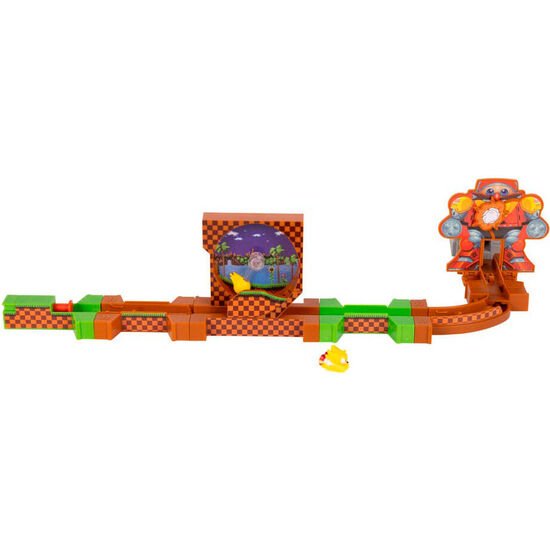 PLAYSET SUPER SONIC DELUXE GO GO RACERS SONIC