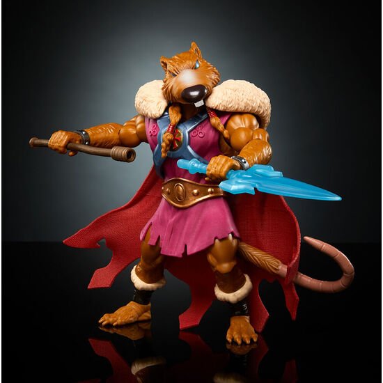 FIGURA SPLINTER-SKULL TURTLES OF GRAYSKULL MASTERS OF THE UNIVERSE 14CM