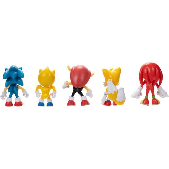 BLISTER 5 FIGURAS SONIC THE HEDGEHOG 6CM