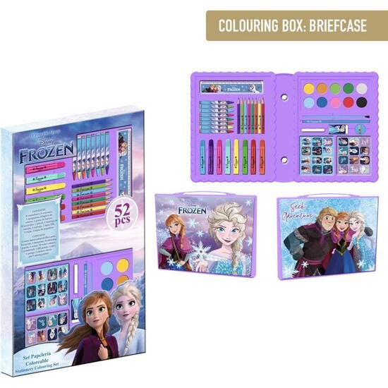 Comprar Set Papelería Coloreable Caja Frozen
