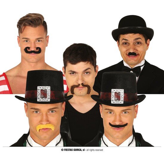 Comprar Blister 6 Bigotes Surt.