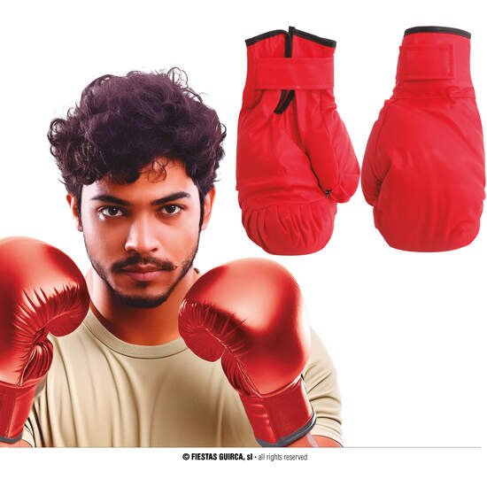 GUANTES BOXEO ADULTO ROJOS GUIRCA