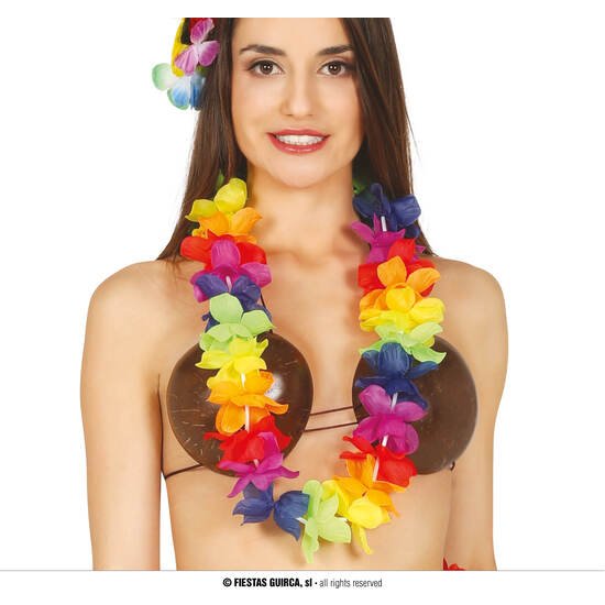COLLAR HAWAIANO MULTICOLOR GUIRCA