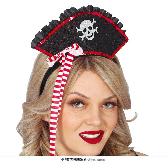 MINIHAT DIADEMA PIRATA GUIRCA