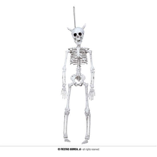 COLG.ESQUELETO DIABLO, 40 CMS GUIRCA