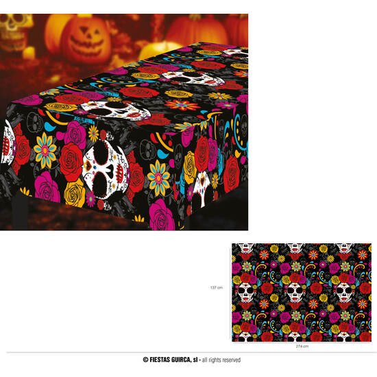 Comprar Mantel Catrina 137x274 Cms.