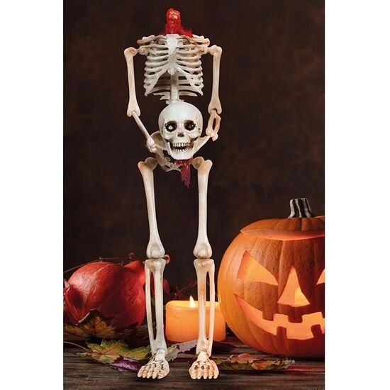 COLGANTE ESQUELETO SIN CABEZA, 37 CMS GUIRCA