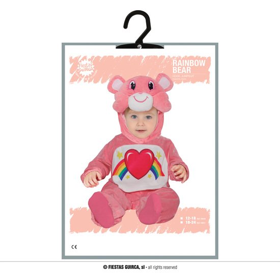 RAINBOW BEAR, BABY, 18 - 24 MESES