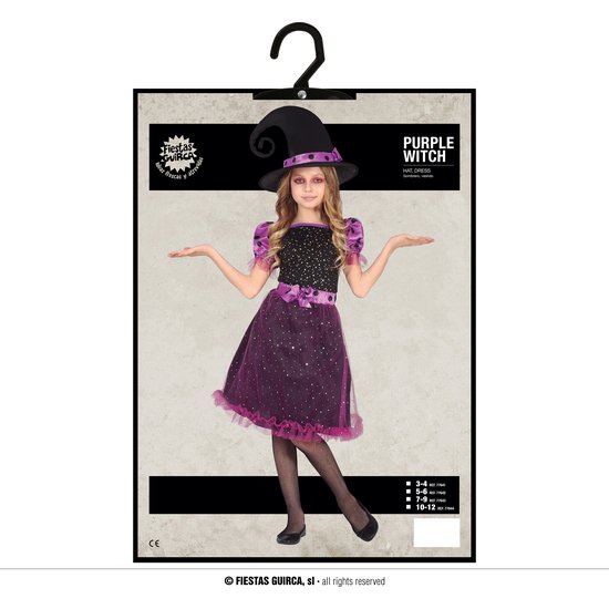 PURPLE WITCH, INFANTIL, 7 - 9 AÑOS