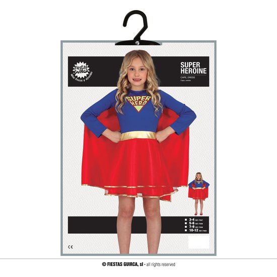 SUPER HEROINE, INFANTIL, 5 - 6 AÑOS
