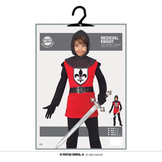 MEDIEVAL KNIGHT, INFANTIL, 7 - 9 AÑOS