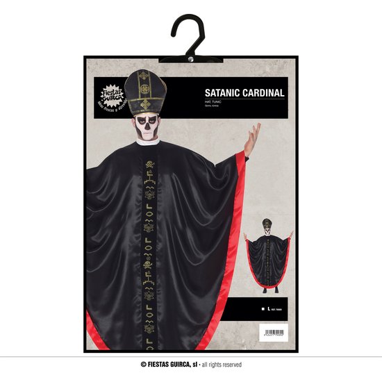 SATANIC CARDINAL, ADULTO, 52 - 54 (L)