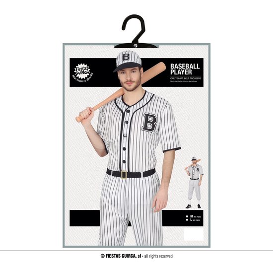 JUGADOR BASEBALL, ADULTO, 48 - 50 (M)