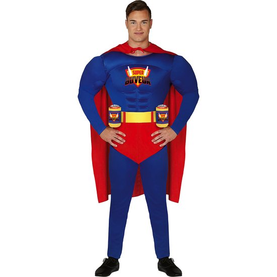 SUPER BUVEUR, ADULTO, 52 - 54 (L)