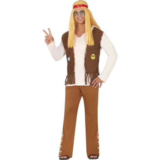 HIPPIE FLOWER, ADULTO, 52 - 54 (L)