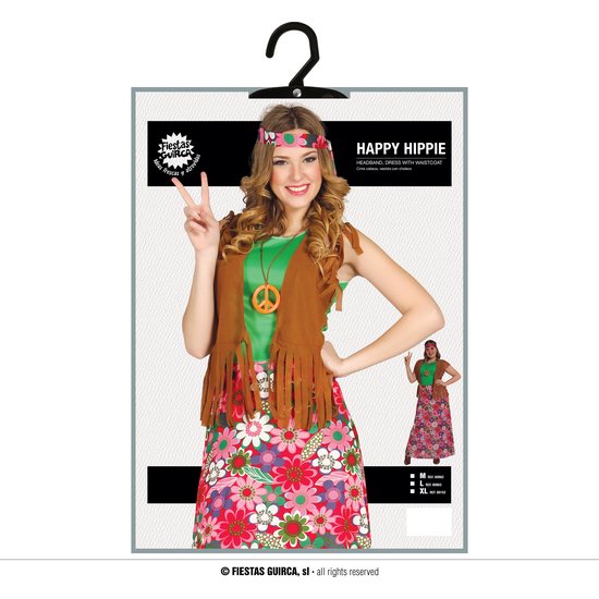 HAPPY HIPPIE, ADULTA, 42 - 44 (L)
