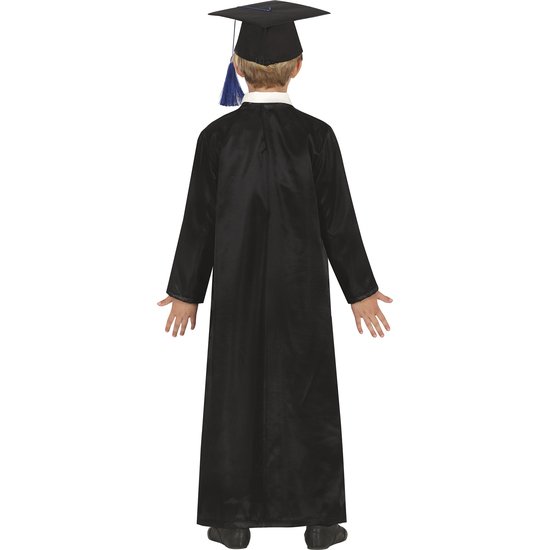 BLUE AND BLACK GRADUTATED, INFANTIL, 5 - 6 AÑOS