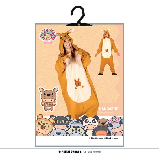 KIGURUMIMI CANGURO, ADULTA, 42 - 44 (L)