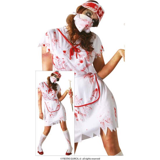 ZOMBIE NURSE, ADULTA, 38 - 40 (M) GUIRCA