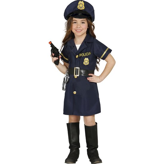 POLICE GIRL, INFANTIL, 5 - 6 AÑOS