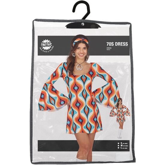 70S DRESS, ADULTA, 36 - 38 (S)
