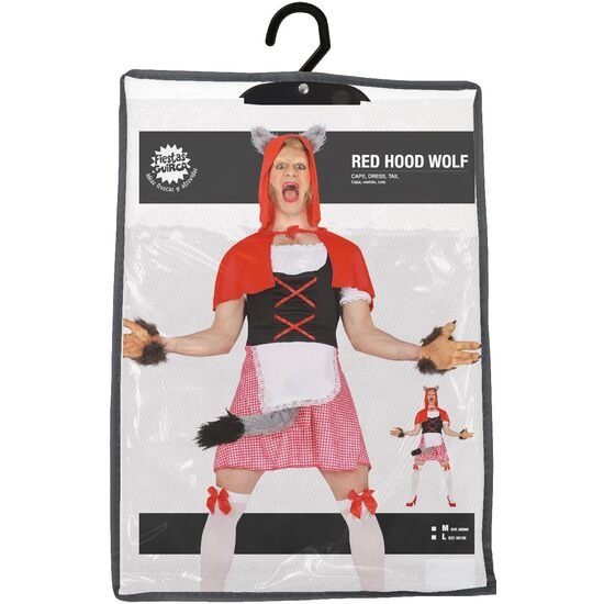RED HOOD WOLF, ADULTO, 52 - 54 (L)