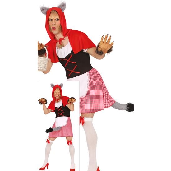 RED HOOD WOLF, ADULTO, 52 - 54 (L) GUIRCA