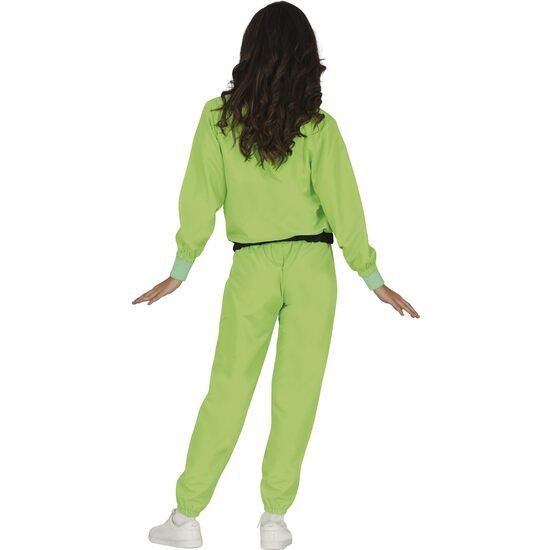 GREEN NEON TRACKSUIT, ADULTA, 38 - 40 (M)