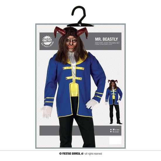 SEÑOR BESTIA, ADULTO, 54 - 56 (XL)