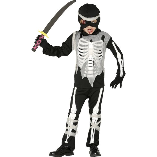 SKELETON NINJA, INFANTIL, 3 - 4 AÑOS